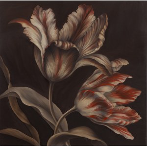 Oksana Reznik (ur. 1979, Ukraina), Tulips, 2025