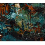 Krystyna Róż-Pasek (b. 1981, Gorlice), City woven from colors, 2025