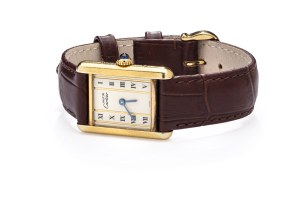 Women's 'Tank' watch, 1980s jewelry, pr. 