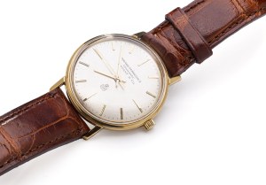Girard Perregaux men's watch, 1970s jewelry, gold ~ 0.750
