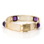 Armband mit Amethystbesatz