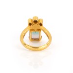 Turmalin-Diamantring