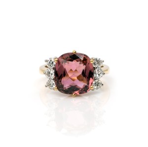Morganit-Diamantring
