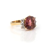 Morganit-Diamantring