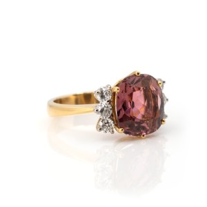 Morganit-Diamantring