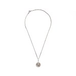 Kette mit Perl-Diamantanhänger
