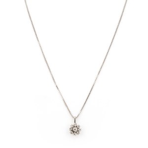 Kette mit Diamant-Anhänger