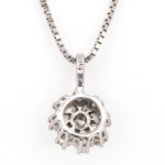 Kette mit Diamant-Anhänger