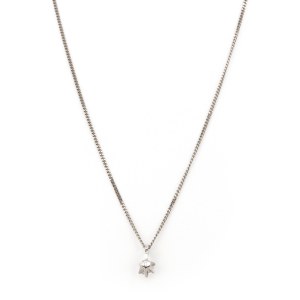 Kette mit Solitäranhänger