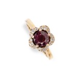 Turmalin-Diamant-Schmuckset