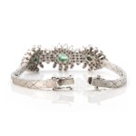Smaragd-Diamant-Armband
