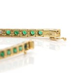 Smaragd-Diamantarmband