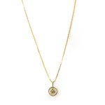 Kette mit Diamantanhänger