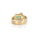 Smaragd-Diamantring