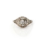 Historischer Diamantring