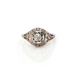 Historischer Diamantring