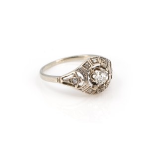 Historischer Diamantring