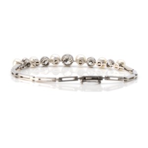 Perl-Diamant-Armband