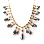 Hämatit-Collier