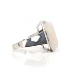 Opal-Diamant-Ring