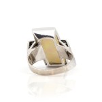 Opal-Diamant-Ring