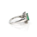 Smaragd-Diamantring