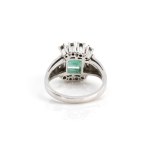 Smaragd-Diamantring