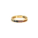 Armband und Memoryring mit Edelsteinbesatz