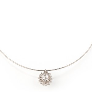 Collier mit Perl-Diamantanhänger