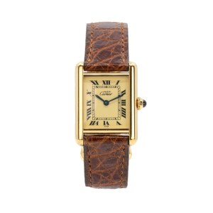 Cartier Tank Quartz, Gehäuse 925
