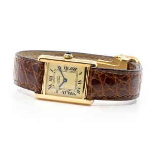 Cartier Tank Quartz, Gehäuse 925