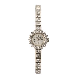 Wichelmann Damenarmbanduhr mit Brillantbesatz