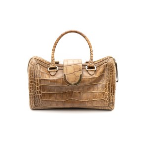 Aigner Handtasche in Krokolederoptik