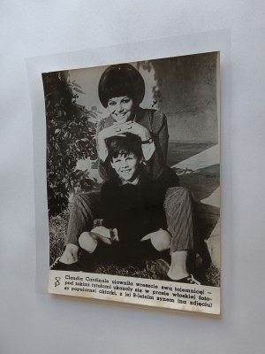 PRL PHOTO OF CLAUDIA CARDINALE WITH HER SON