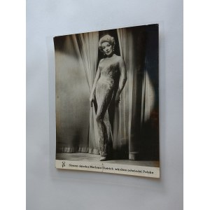 ZDJĘCIE PRL MARLENA DIETRICH, AKTORKA, FILM