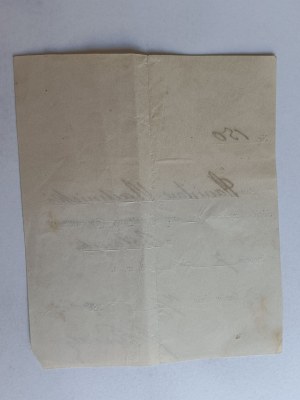 LVIV TAX RECEIPT FOR ENTRANCE EXAM 1900 STANISŁAW MACHNICKI