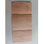RECEPTA ZARZĄDZENIE LEKARSKIE KIELCE KASA CHORYCH 1932 R