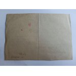 ZAŚWIADCZENIE KRAKÓW PŁASZÓW, PAROWOZOWNIA WARSZTAT 1933 R