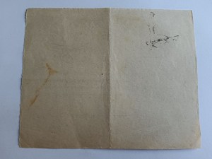 CERTIFICATE JASLO, HEALTH INSURANCE FUND, STAMP 1927