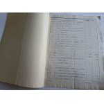 COST ESTIMATE, KRAKOW, ENG. LEONARD NITSCH &amp; SKA 1906, WATERWORKS, CENTRAL HEATING, VENTILATION