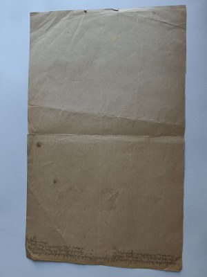 BIDDING EDICT ZŁOCZÓW 1911, STAMP