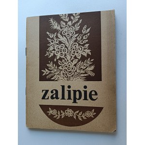TERESA KOMORNICKA-ROŚCISZEWSKA, ZALIPIE MALOWANE DOMY NA POWIŚLU DĄBROWSKIM, TARNÓW 1980 R