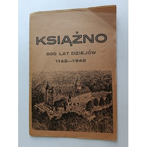 ALFONS SZYPERSKI, PRINCE PIAST CASTLE, GUIDEBOOK, SCIENTIFIC SOCIETY WAŁBRZYCH