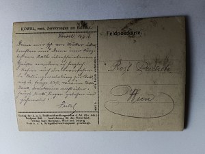 KOWEL BAHNHOF STATION 1915