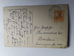 POLANICA ZDRÓJ BAD ALTHEIDE, STAMP, STAMP, 1916