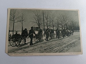 SOLDIERS ARMY 1915 MEMEL DURCHZIEHENDE