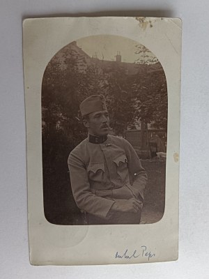 PHOTO KRAKAU, SOLDIER, STAMP, STAMP
