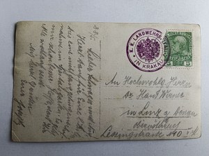 PHOTO KRAKAU, SOLDIER, STAMP, STAMP