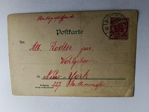 SAILING SHIP, BERLIN STAMP STAMP 1899