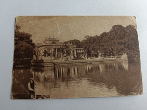 WARSAW PALACE IN BATHS, STAMP, STAMP 1925